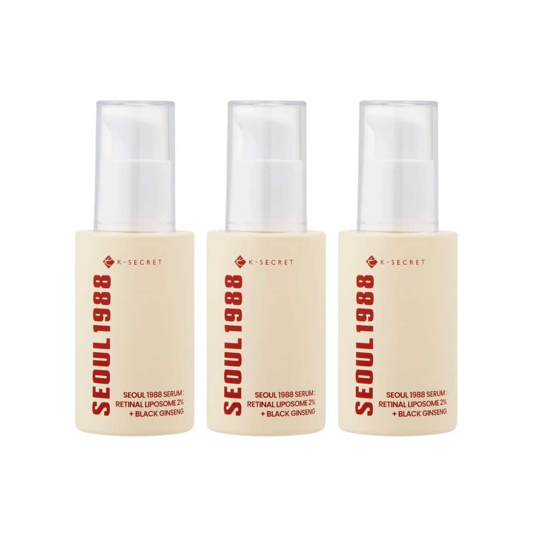 (3 Units) Retinal Liposome 2% + Black Ginseng Serum Bundle