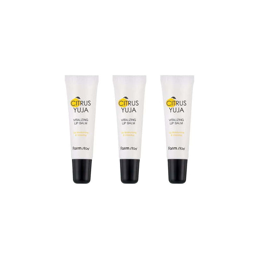 (Buy 2 Get 1 Free) Farmstay Citrus Yuja Vitalizing Lip Balm