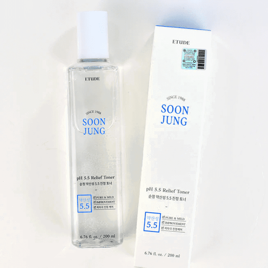 Etude House Soon Jung ph 5.5 Relief Toner - Miessential