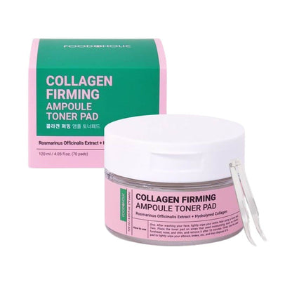Foodaholic Collagen Firming Ampoule Toner Pad