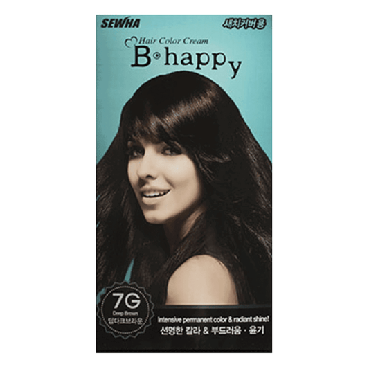 Sewha B-Happy Hair Color Cream 7G Deep Brown - Miessential