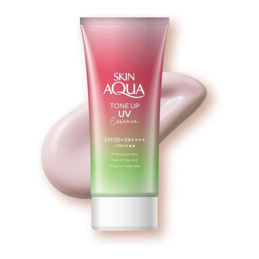 Skin Aqua Tone Up UV Essence Rose